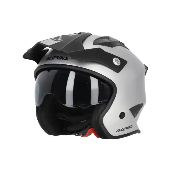 Ofertă specială Casca Jet Acerbis Aria Metallic Argintiu XS