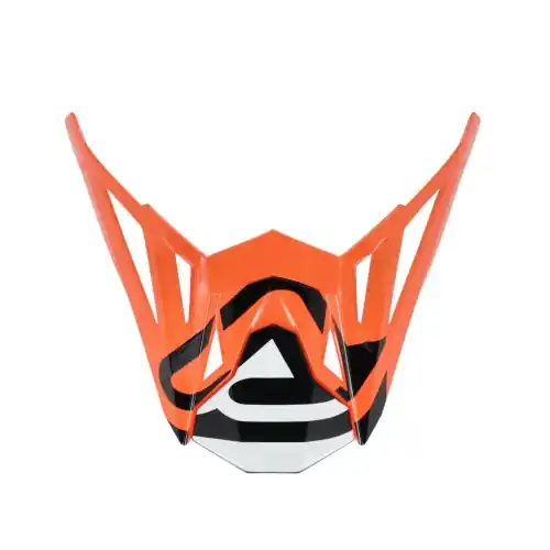 Premium Cozoroc casca Acerbis Visor T711 Portocaliu Fluo/Negru S/M