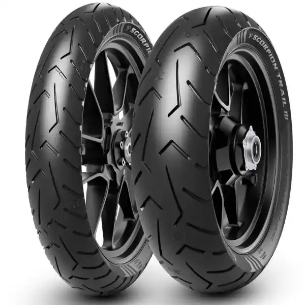 Set Anvelope 120/70-19 + 170/60-17 Pirelli SCORPION TRAIL III Ofertă exclusivă