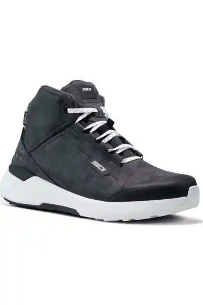 Cizme Sidi Nucleus Suede WP Black/White Negru / Alb 46 Cel mai bun preț