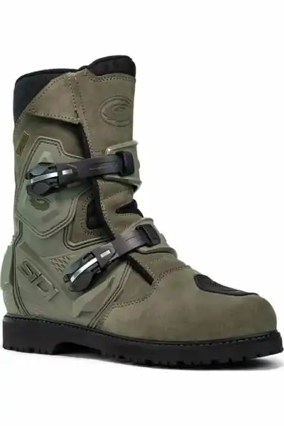 Cizme Sidi Touring Mid Adventure 2 Gore-Tex Military Verde 46 Livrare rapidă
