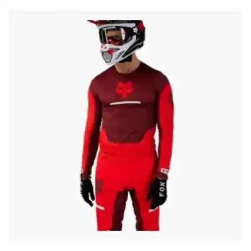 Reducere Tricou Fox Flexair Optical Rosu Fluo S