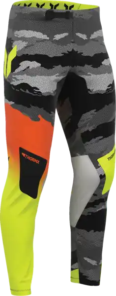 Pantaloni Thor Sportmode Recon LE Negru/Acid Lime 36 Noutate