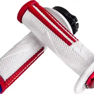 Reducere de preț Mânere Emig Pro V2 Lock-On, albastru, roșu, alb