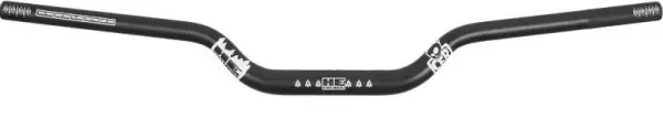 CFR Hard enduro handlebar 2”-50mm Rise Black/White Plată sigură