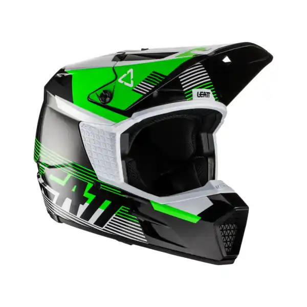 Casca copii Leatt 3.5 V22 Black/Green L Plată sigură