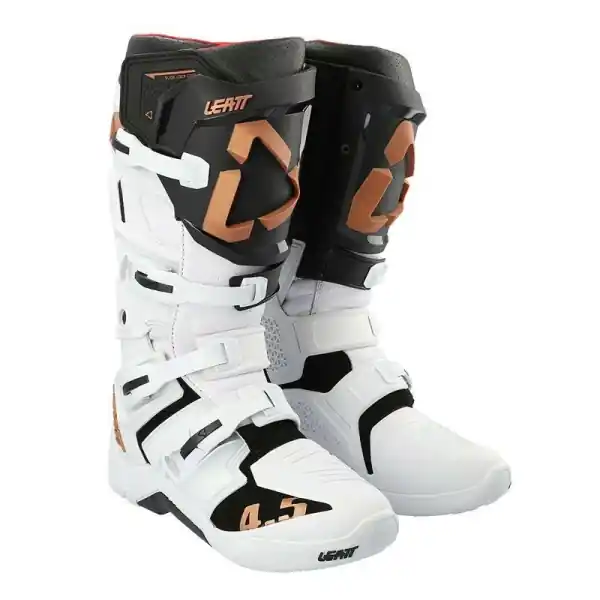 Cizme Leatt 4.5 White/Black/Gold 44.5 (29cm) Preț mic
