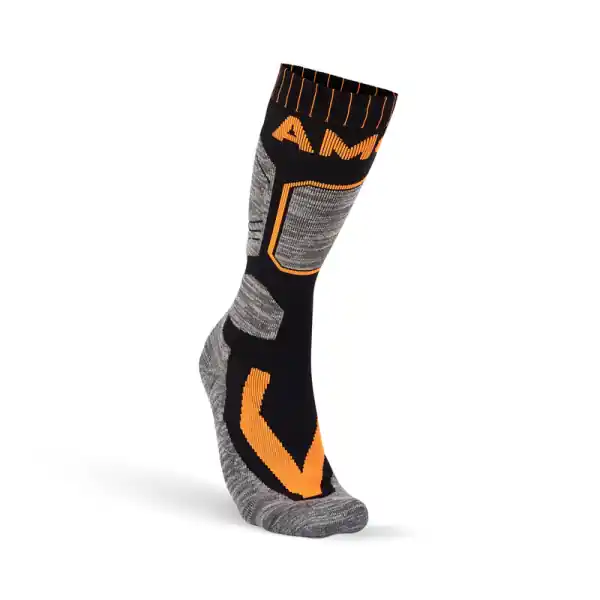 Sosete AMOQ Black/Orange 37-42 Reduceri
