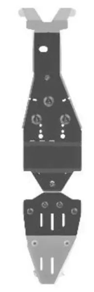 Preferatul clienților Scut motor Polaris Sportsman 850/550 Touring/X2 2011-15