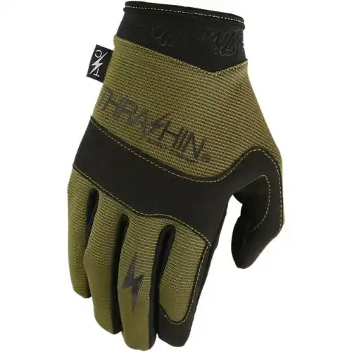 Vezi acum Manusi Thrashin Covert Black/Olive XL