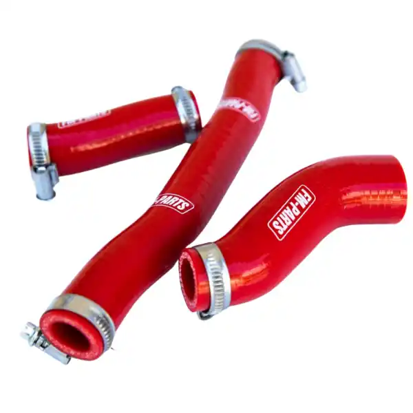 Vezi acum Fm-Parts Kit Furtune Radiator Silicon KTM/Husqvarna/GasGas 2020-2023 Rosu