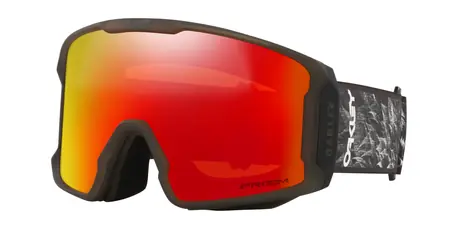 Ochelari Snowmobil Oakley Line Miner L Black Blaze with Przm Torch Doar azi