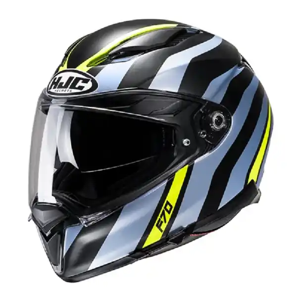 Disponibil imediat Casca HJC F70 Galla Crem Fluo M
