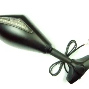 Oglindă universală cu LED, negru Plată securizată