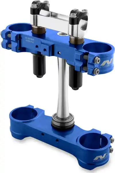 Sfs Spring Triple Clamps Blue Comandă acum