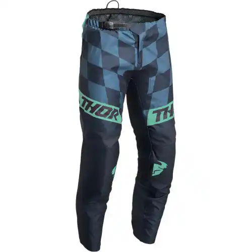 Pantaloni Thor Birdrock Sector Dark Blue/Mint 38 Plată sigură