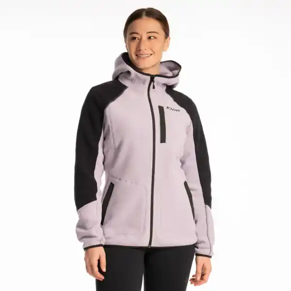 Vezi acum Hanorac cu glugă din fleece Darby Canyon, mărime L, model Wisteria – Negru