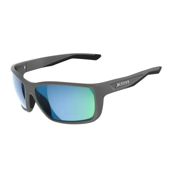 Ofertă Ochelari de soare Klim Injector Matte Gray - Smoke Blue Mirrored