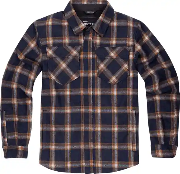 Upstate Riding Flannel Shirt Orange L Plată securizată