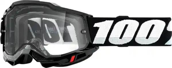 100% Accuri 2 Enduro Goggles Black ONE SIZE Livrare expres