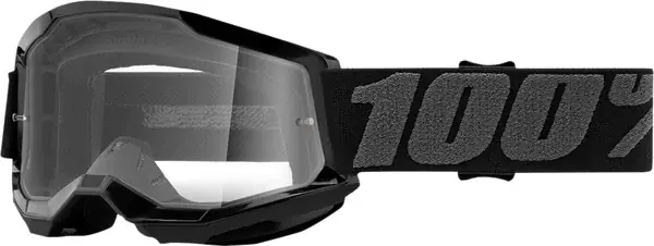 100% Youth Strata 2 Goggles Black ONE SIZE Promoție