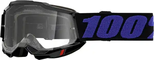 100% Youth Accuri 2 Goggles Black Retur gratuit