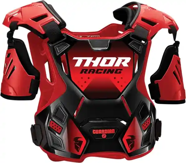 Armura copii Thor Guardian Black/Red S/M Mai ieftin