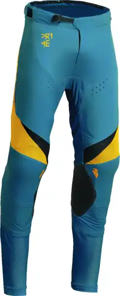 Pantaloni Thor Prime Rival Teal/Yellow 36 Doar azi