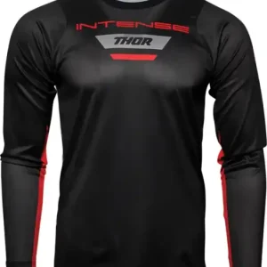 Reducere Tricou MTB Thor Intense Black/Gray/Red 2XL