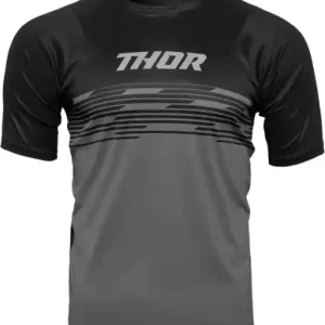 Reducere Tricou MTB Thor Assist Shiver Black/Gray