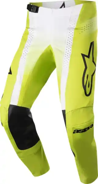 Pantaloni Alpinestars Techstar Push Yellow/White Cumpărături sigure