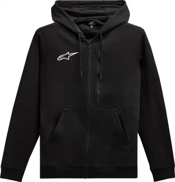Asymmetrical Zip-up Hoodie Black 2XL Cel mai bun preț