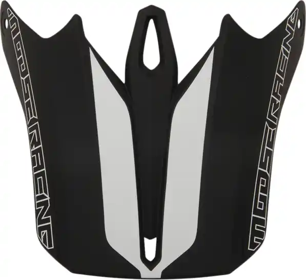 Vizieră pentru cască de curse MOOSE RACING F.i. Session, negru, alb Mărime universală Cel mai bun preț