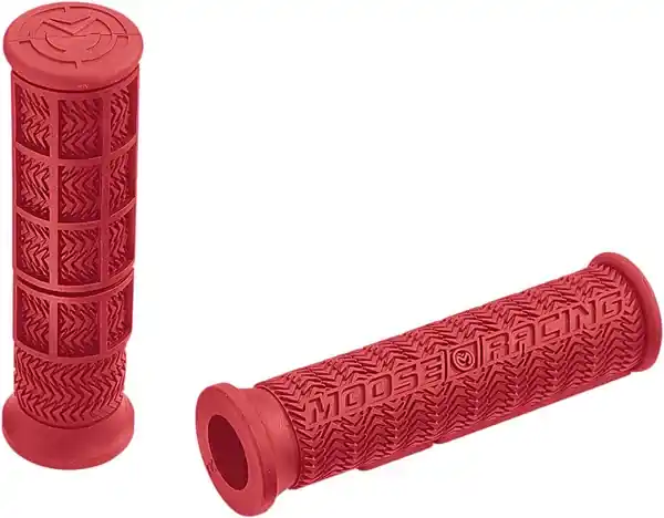 Popular MOOSE RACING Stealth Atv Grips Red