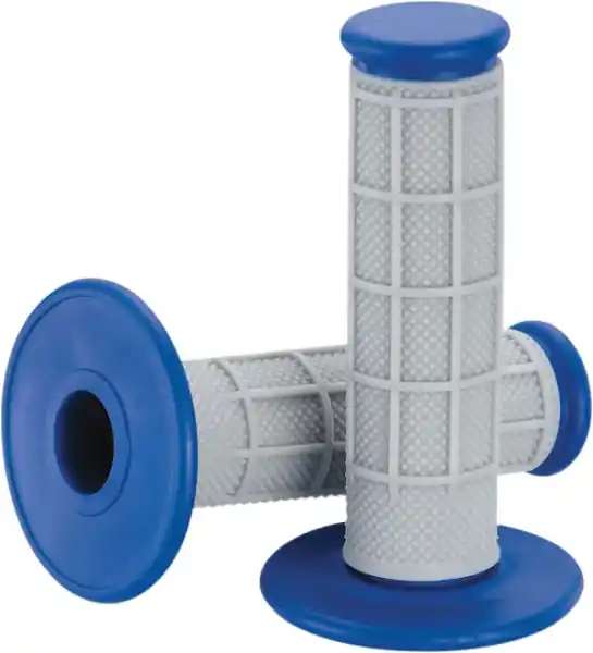 MOOSE RACING Qualifier Grips Blue, Gray Livrare rapidă