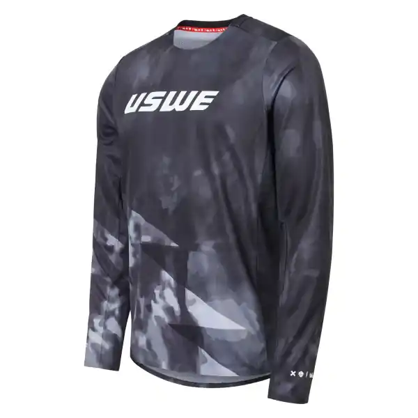Preț mic TRICOU USWE RÖK OFF-ROAD NEGRU S