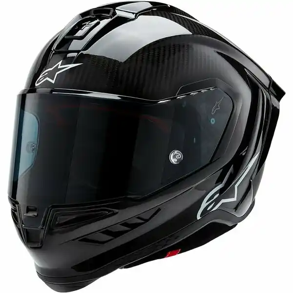 Reducere specială Casca integrala sport ALPINESTARS SUPERTECH R10 CARBON SOLID Negru