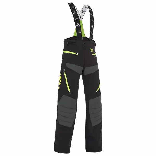 AMOQ Caliber Pants Black/Dk Grey/Hivis XS Cumpărături sigure