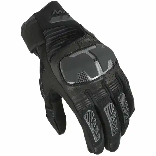 Cumpără online Manusi de piele vara MACNA RIME 2.0 XL Negru/Portocaliu