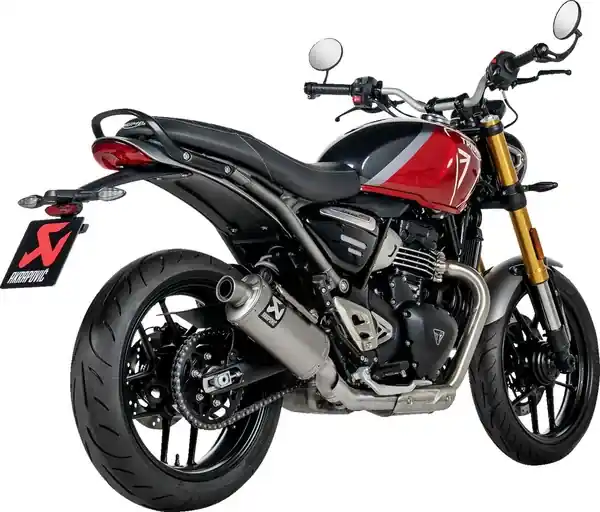 Promoție Evacuare Finală Akrapovič Slip-On Titanium Sandblast S-T4SO1-HDT
