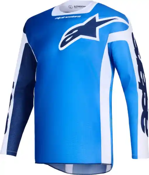 Reducere extra Tricou Alpinestars Racer Air Portl Blue 2XL