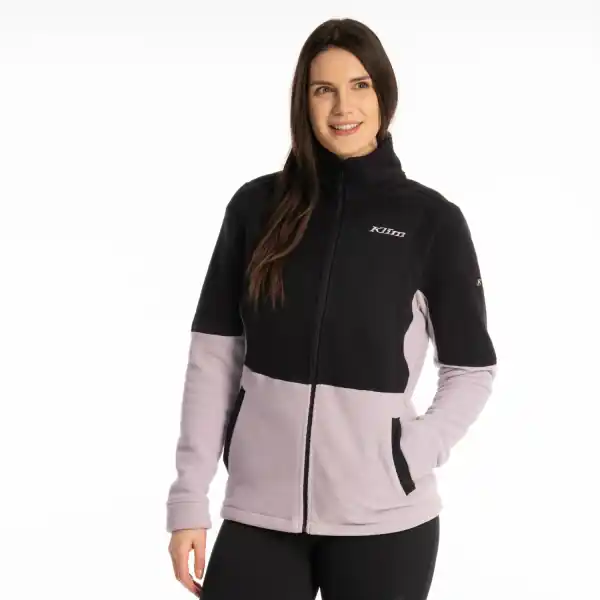 Super ofertă Jachetă din fleece Darby Canyon, mărime medie, liliac patinat – mov crepuscular