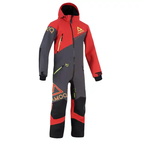 AMOQ Eclipse V2 Monosuit 20K Dk Grey/Red/HiVis XS Reducere extra