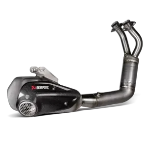 Sistem complet de eșapament Racing Line, negru mat, finisaj natural Ofertă de sezon