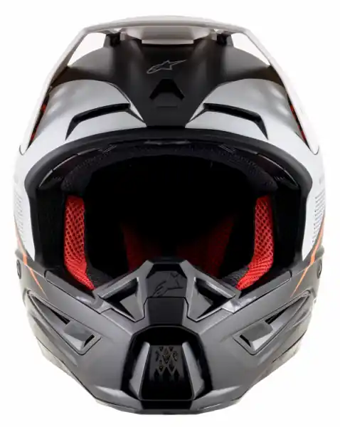 Supertech M5 Rayon Mx Helmet White, Orange, Black XS Retur gratuit