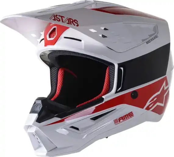 Discount Supertech M5 Bond Helmet Red, White XS
