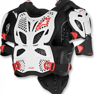 A-10 Full Chest Protector White-black Xl-2xl Retur ușor