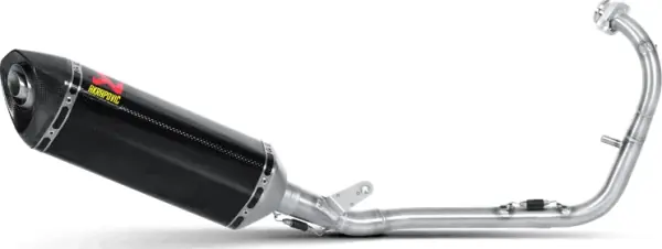 Cumpără acum Set complet Racing Line din oțel inoxidabil și fibră de carbon, negru și argintiu