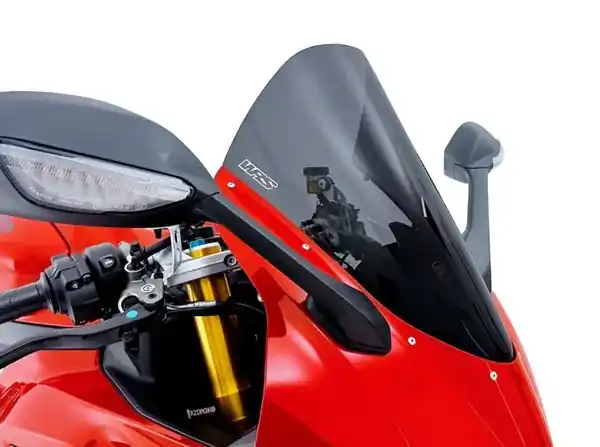 Windscreen Race Panigale V2-s Dark Smoke Retur gratuit