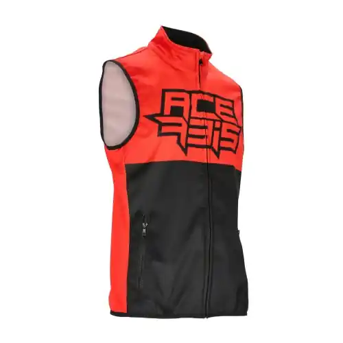 Livrare expres Vestă Softshell Acerbis MX Linear Negru/Rosu XXXL